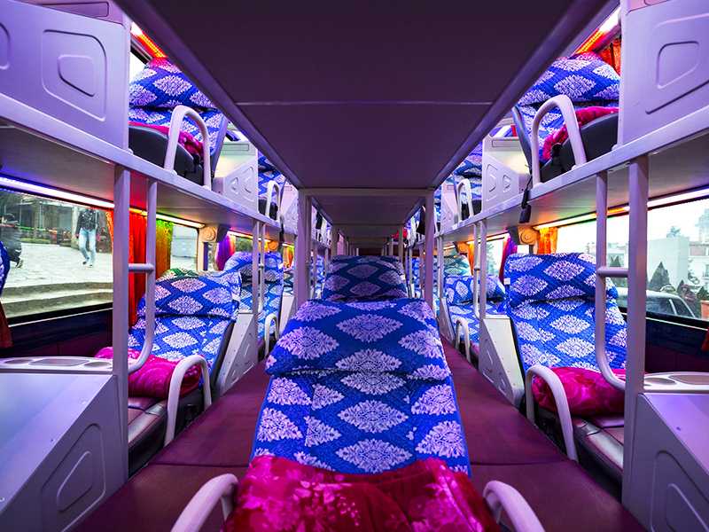 Sleeping Bus (Ticket) with Air-conditioned