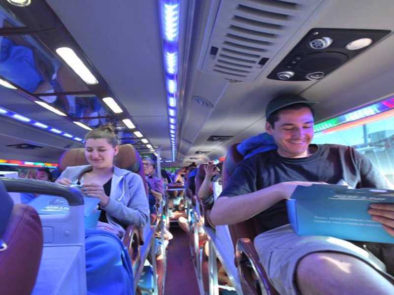Sleeping Bus (Ticket) with Air-conditioned
