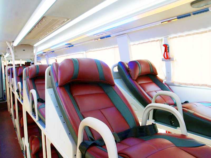 Sleeping Bus (Ticket) with Air-conditioned